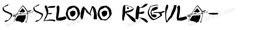 SASELOMO Regula字体转换
